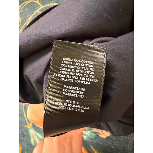 NWT Aritzia Sunday Best Maritime Poplin Dress Size XS - Picture 6 of 6